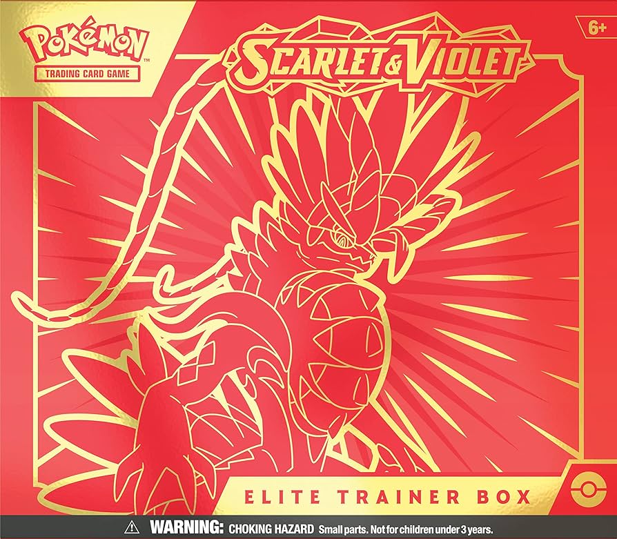 スカーレット　BOX Amazon.com: Pokemon TCG: Scarlet and Violet Elite Trainer